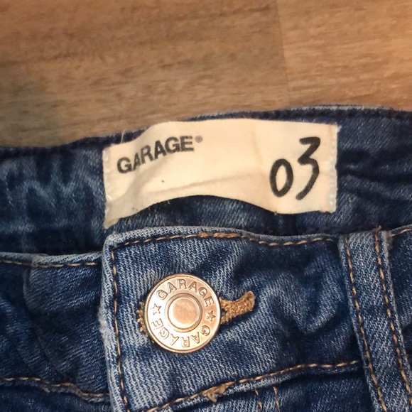 Garage High Waisted Ripped Skinny Jeans - Picture 2 of 7